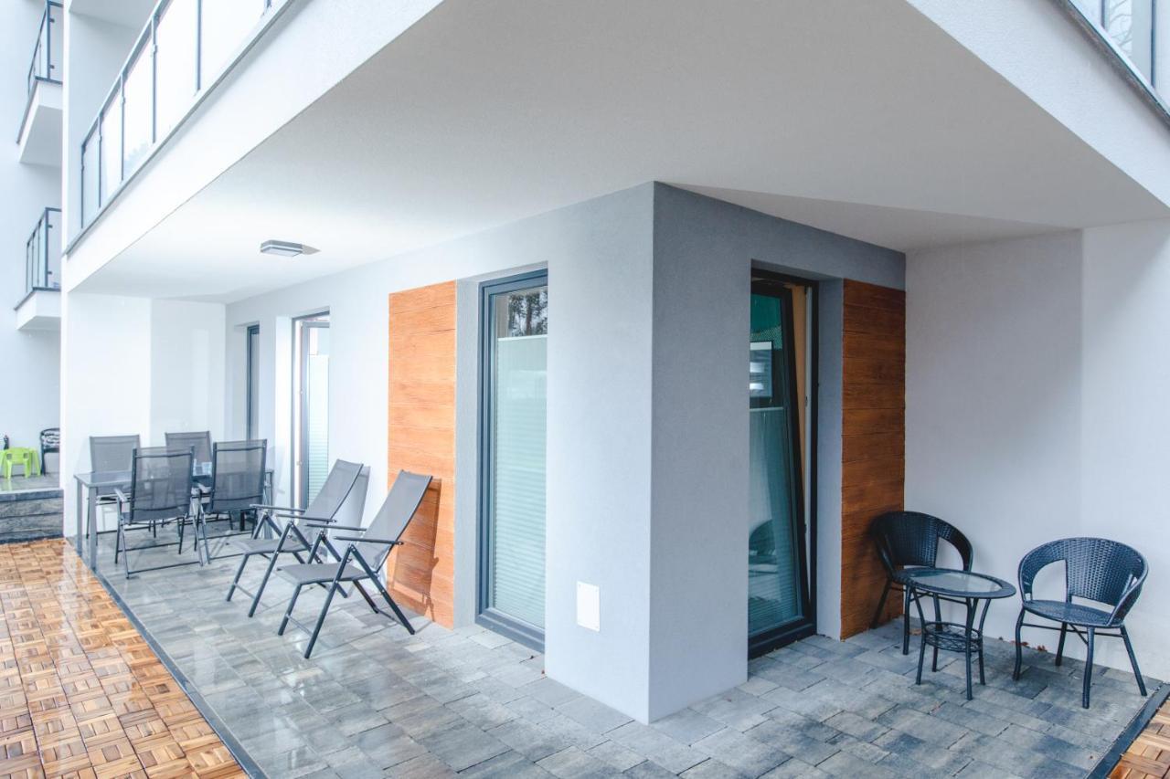 Nowy Apartament A3-Pba- Kryty Basen - Dwie Sypialnie - Salon -Aneks -Duzy Taras Побєрово Екстер'єр фото
