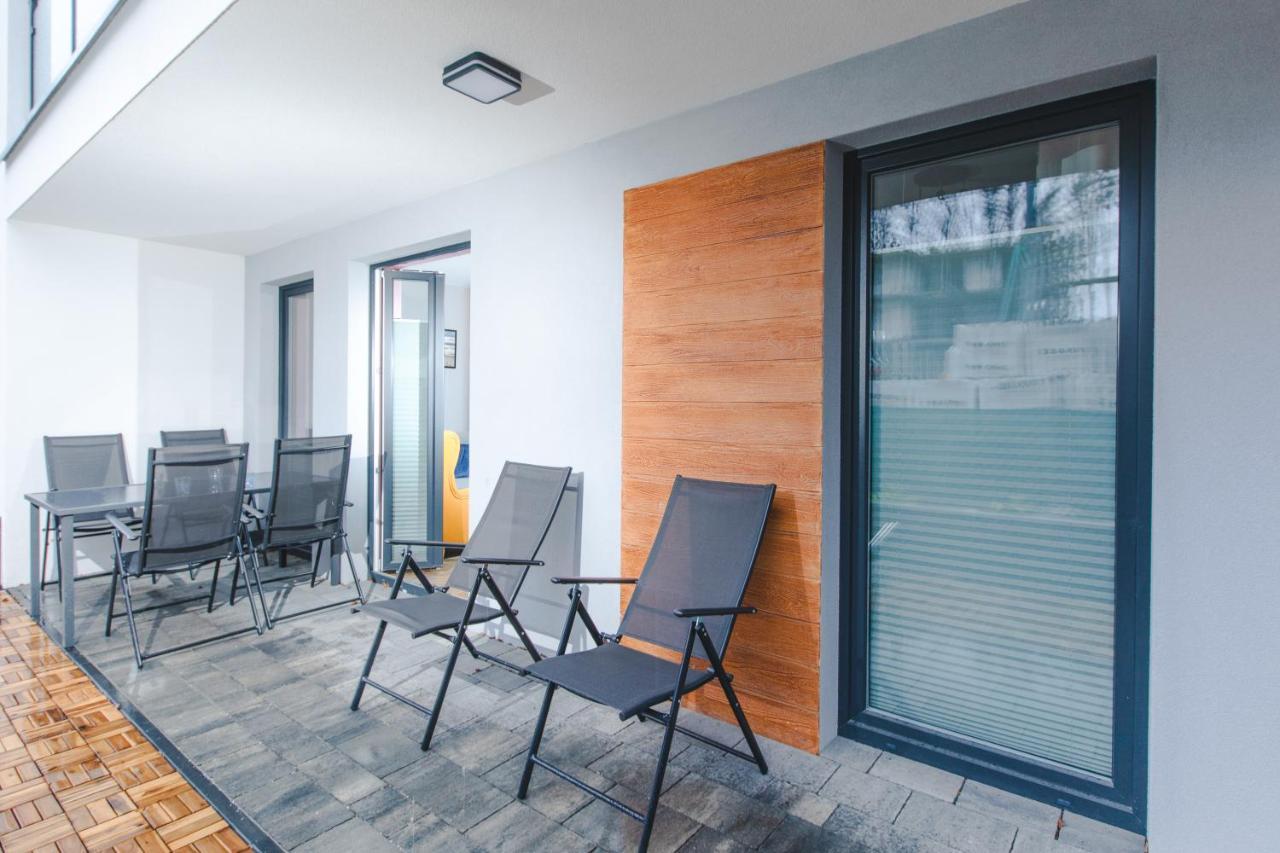 Nowy Apartament A3-Pba- Kryty Basen - Dwie Sypialnie - Salon -Aneks -Duzy Taras Побєрово Екстер'єр фото